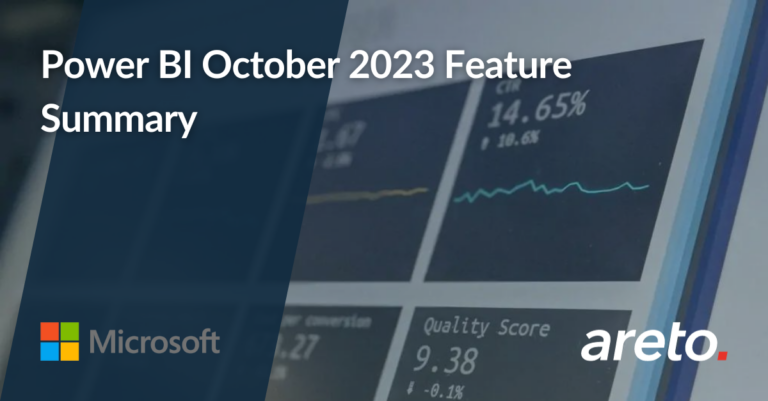 Power BI October 2023 Feature Summary