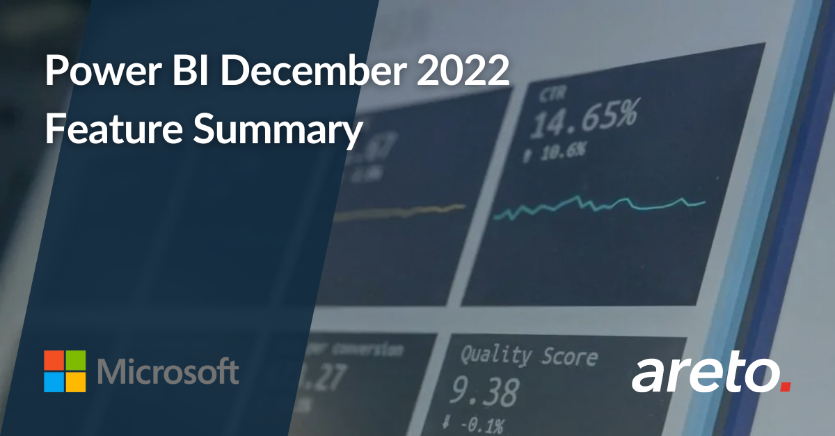 Microsoft Power BI Summary December 2022